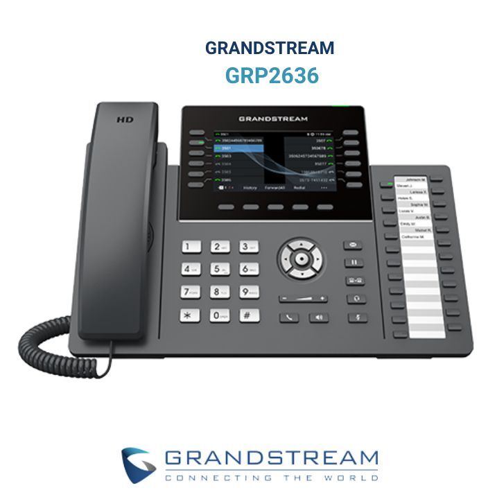 GRANDSTREAM GRP2636 12-Line Professional IP Phone