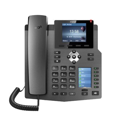 Fanvil X4 | Fanvil Executive POE IP Phone | Fanvil Bangladesh