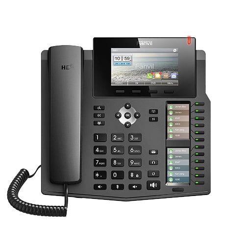 Fanvil X6 6 Line Gigabit PoE IP Phone